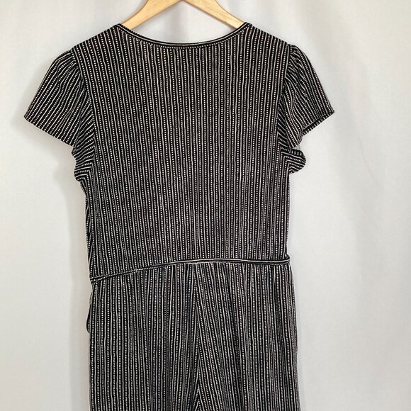 Max Studio crepe jersey Wide Leg jumpsuit Size Medium EUC - Picture 7 of 14